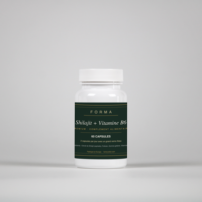 Shilajit + Vitamin B6 - 60 Capsules