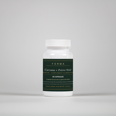 Cúrcuma + Pimienta Negra - 60 Cápsulas