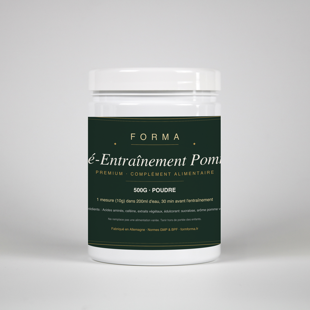 Pre-Workout Booster Pomme verte - 500g