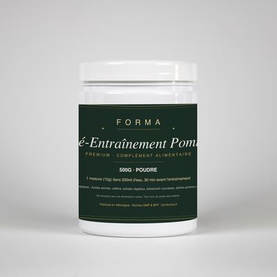 Pre-entrenamiento Estimulante Manzana verde - 500g