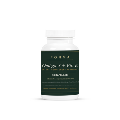 Omega-3 + Vitamin E – 90 Capsules